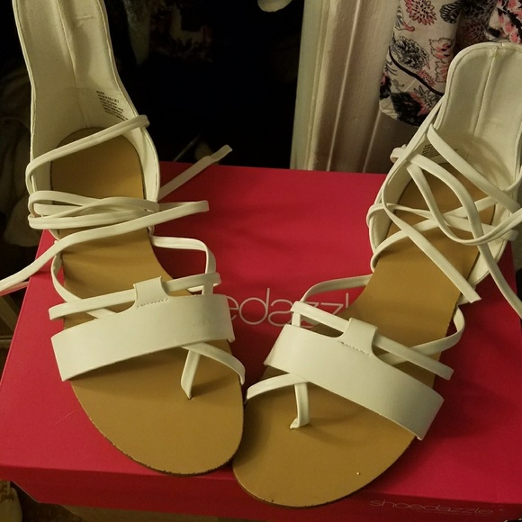 Kiera Flat Gladiator Sandals - Picture 2 of 2
